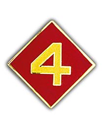 USMC 4th Division Pin