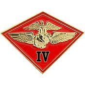 USMC 4th MC Wing Insignia Pin