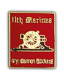 USMC 11th Marines Regiment Pin