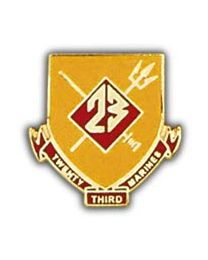USMC 23rd Marine Regiment Pin