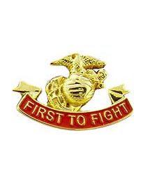 USMC Logo (First To Fight) Pin