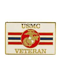 USMC Logo Veteran Pin