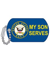 USN My Son Serves Pin