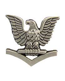 USN Petty Officer 3rd Class (LEFT) Rank Pin
