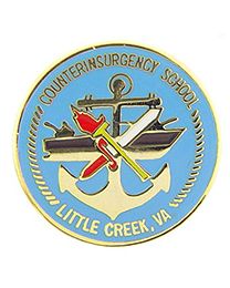 USN Counterinsurgency School Pin