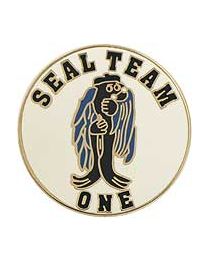 USN Seal Team One Pin