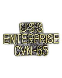 USS Enterprise CV-65 Pin