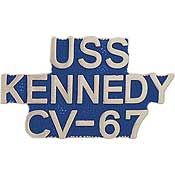 USS Kennedy CV-67 Pin