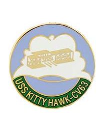 USS Kitty Hawk CV-63 Aircraft Carrier Pin