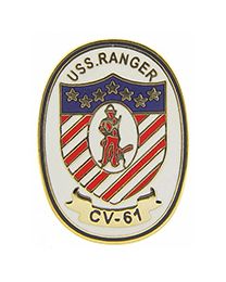 USS Ranger CV-61 Aircraft Carrier Pin