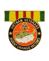 Vietnam Veterans Agent Orange Victims Pin