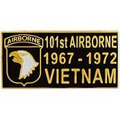 101st Airborne 1967-1972 Vietnam Tour Pin – GRANDPOPSARMYNAVY