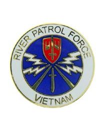 Vietnam River Patrol Force Pin