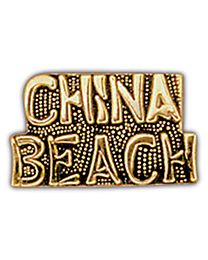 Vietnam Script CHINA BEACH Pin