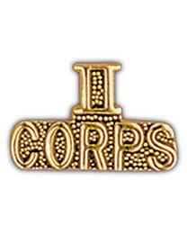 Vietnam Script II CORPS Pin
