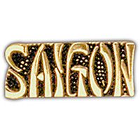 Vietnam Script SAIGON Pin