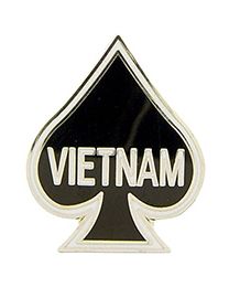 Vietnam Spade Pin