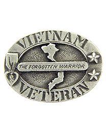 Vietnam Veteran (The Forgotten Warrior) Pewter Pin