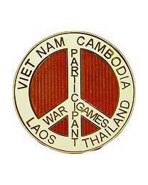 Vietnam War Game SE Asia White Pin