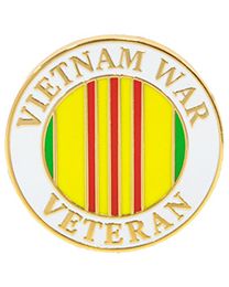 Vietnam War Veteran Pin
