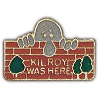 Army (Kilroy Was Here) Pin