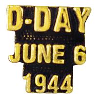 D-Day June 6 1944 Pin