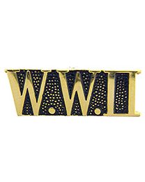 WWII Script Pin – GRANDPOPSARMYNAVY