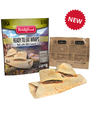 Bridgford Foods MRE Pork W/ BBQ Sauce FRESH Sandwich 2 Pack USA MADE