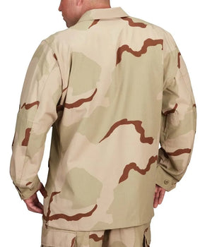 DCU 3 Color Desert Camo 100% Cotton Rip-Stop BDU Jacket PROPPER