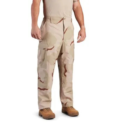 DCU 3 Color Desert Camo 100% Cotton Rip-Stop BDU Pants PROPPER