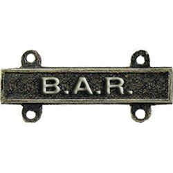 U.S. Army B.A.R. Qualification Bar