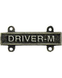 U.S. Army DRIVER-M Qualification Bar