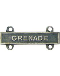 U.S. Army GRENADE Qualification Bar
