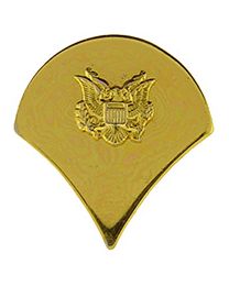 Army Special-4 Gold Rank Pin