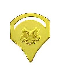 Army Special-5 Gold Rank Pin