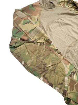 U.S. Military Tactical Multicam Flame Resistant ACS Combat Shirt USA MADE