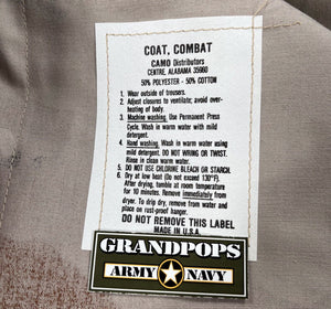 59W 6 Color Chocolate Chip Desert Camo Military Ripstop Water Repellent  Fabric