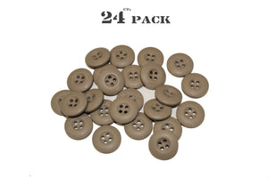 Military BDU Buttons: Choice Of Different Colors OD Green/ Black/ Khaki