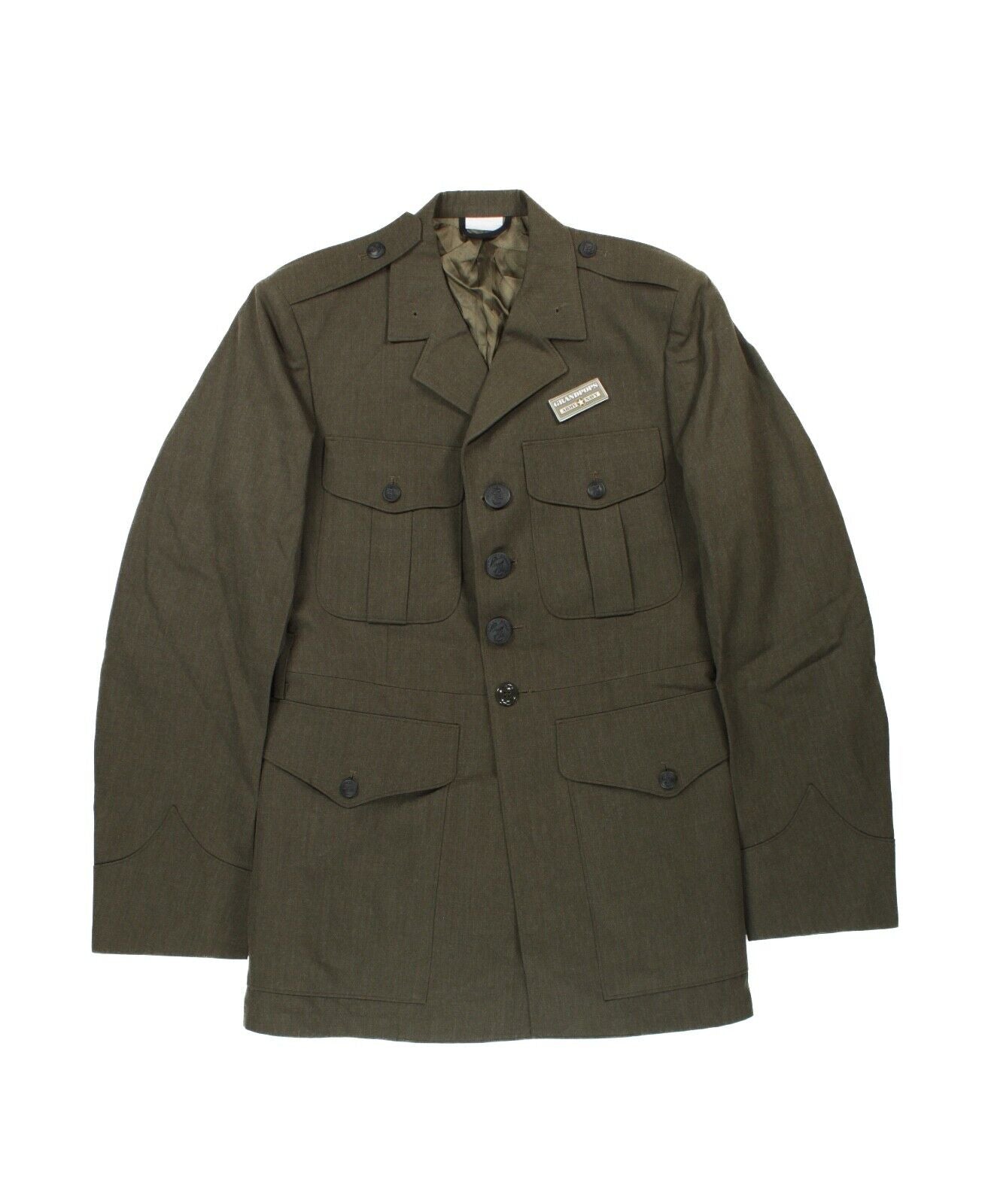 U.S. Marine Corps Service Alpha Shade 2212 Poly/Wool Dress Green Jacket 39 / Regular U.S. Marine Corps Service Alpha Shade 2212 Poly/Wool Dress Green Jacket 39 / Regular
