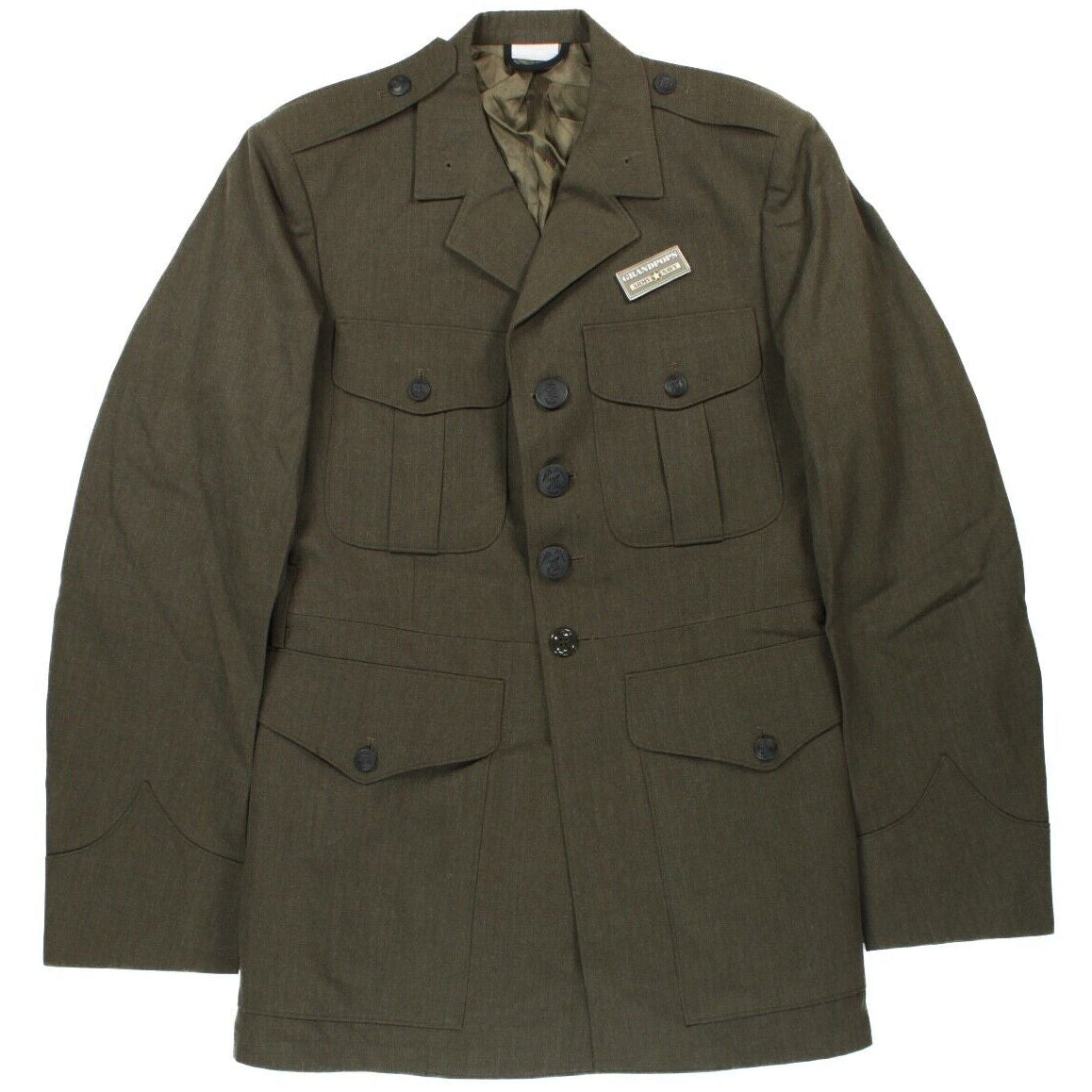 marine dress green uniform 13003 The Tunic and Trousers are made in 20 Oz wool as per the original with 80% wool content and balance 20% cotton incipient Catholic U Military & Veteran