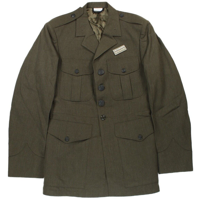 Service Alphas Jacket U.S. Marine Corps Service Alpha Shade 2212 Poly/Wool Dress Green Jacke ...