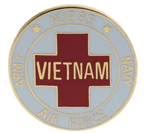 Vietnam Nurse (Army, Navy, Air Force) Pin