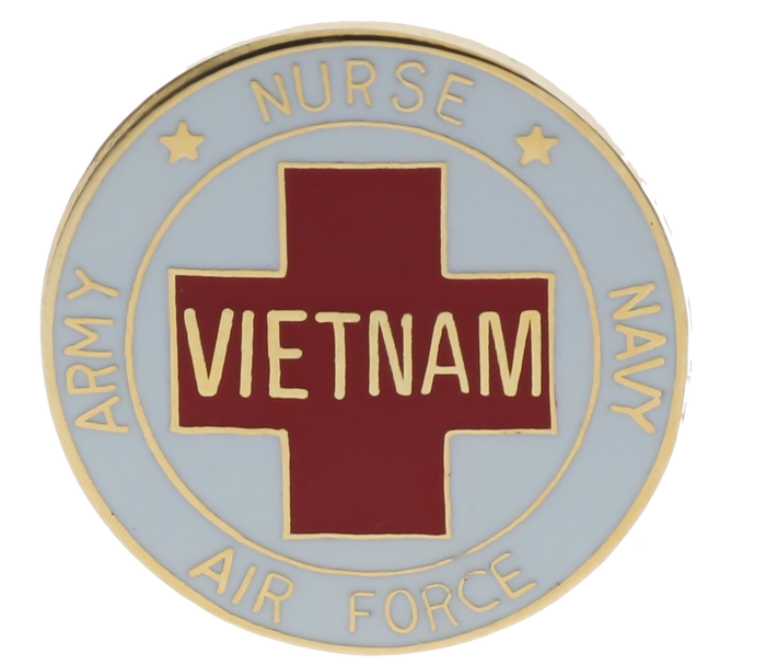 Vietnam Nurse (Army, Navy, Air Force) Pin