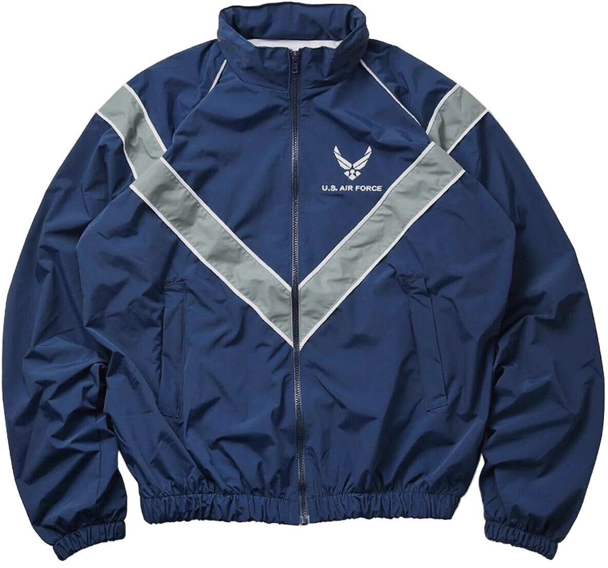 デッドストック us airforce PTU training jacket U.S. Air Force Blue PT Jacket – GRANDPOPSARMYNAVY