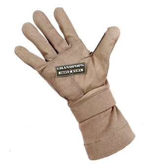 U.S. Military Coyote Combat GEC Flame Resistant FROG Glove Size Large USA Made