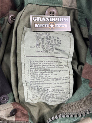 U.S. Military Original M81 Woodland Camo M65 Cold Weather Field Jacket USED/NEW