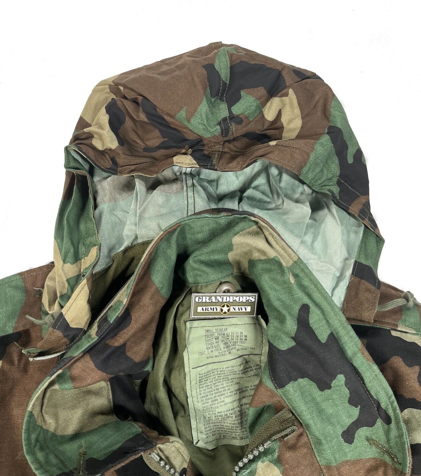 Indian Army Woodland Camouflage Jacket – Tales from the Supply Depot