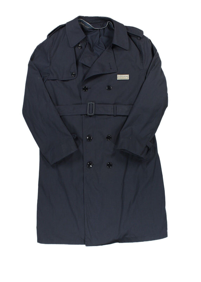 U.S. Air Force Blue Poly/Cotton All-Weather Trench Coat GRANDPOPSARMYNAVY U.S. Air Force Blue Poly/Cotton All-Weather Trench Coat GRANDPOPSARMYNAVY