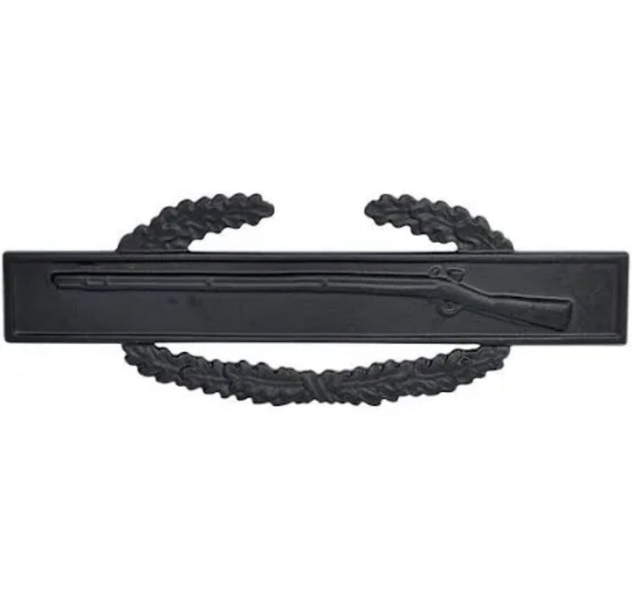 Army 1st Award CIB Subdued Qualification Pin