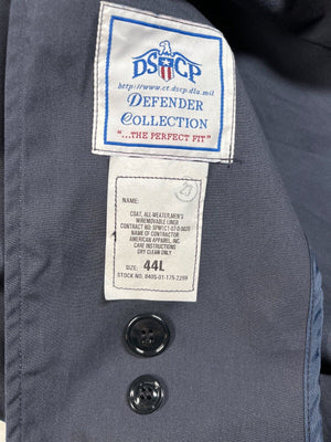 U.S. Air Force Blue Poly/Cotton All Weather Trench Coat